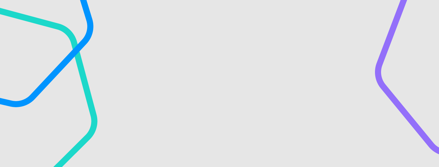 banner fundo cinza e hexgonos