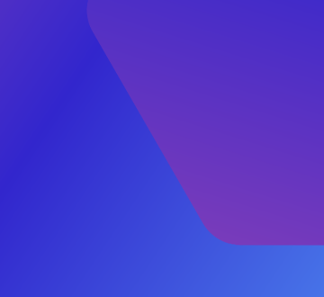 fundo azul com hexagono roxo