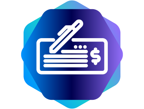 ilustrao de cheque