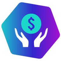 ilustrao com duas mos segurando uma moeda