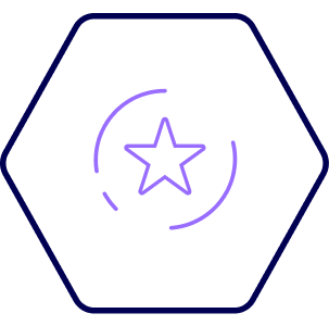 �cone de estrela.