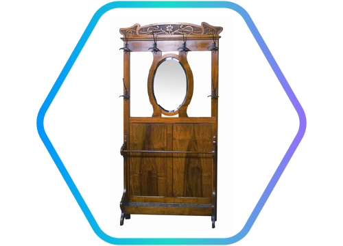 Foto de uma m�vel antigo.