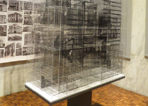 Foto de representa�� do pr�dio-sede do Banrisul.