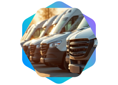 imagem de frota de carros